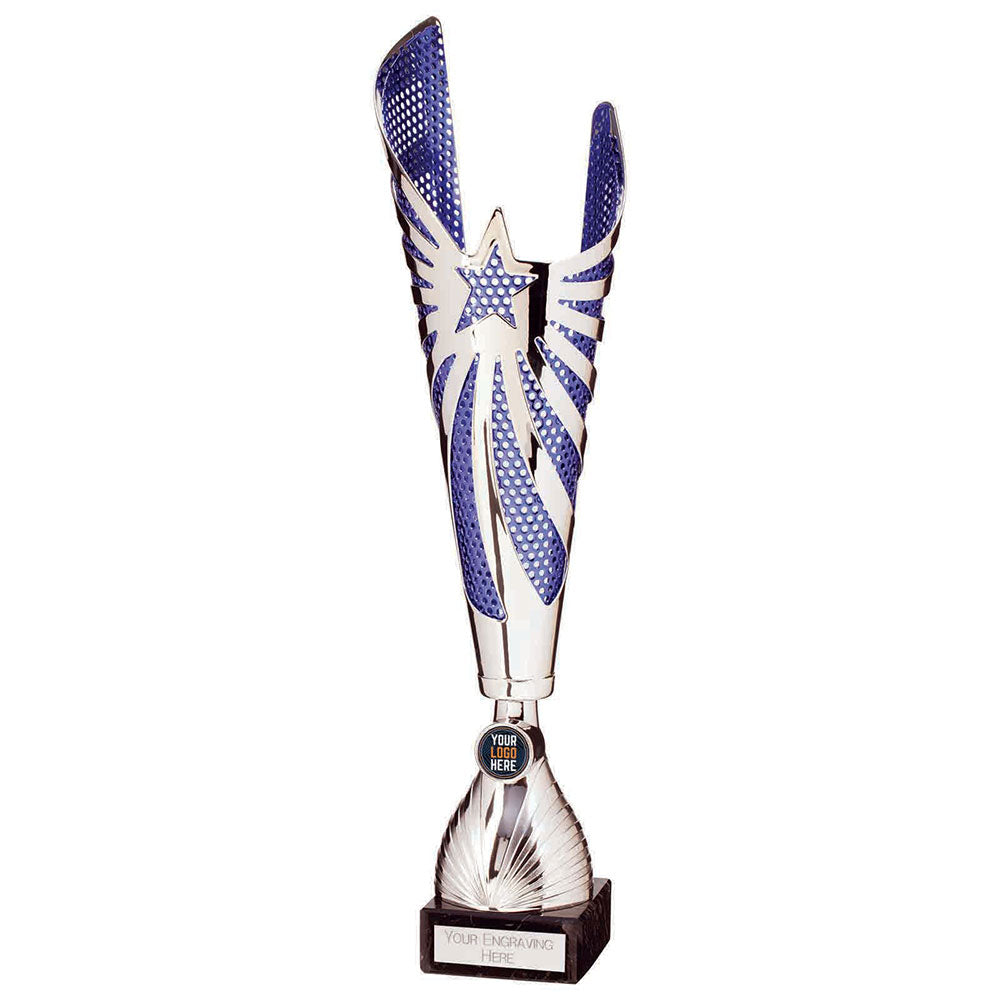 MegaStar Laser Cup Silver/Blue