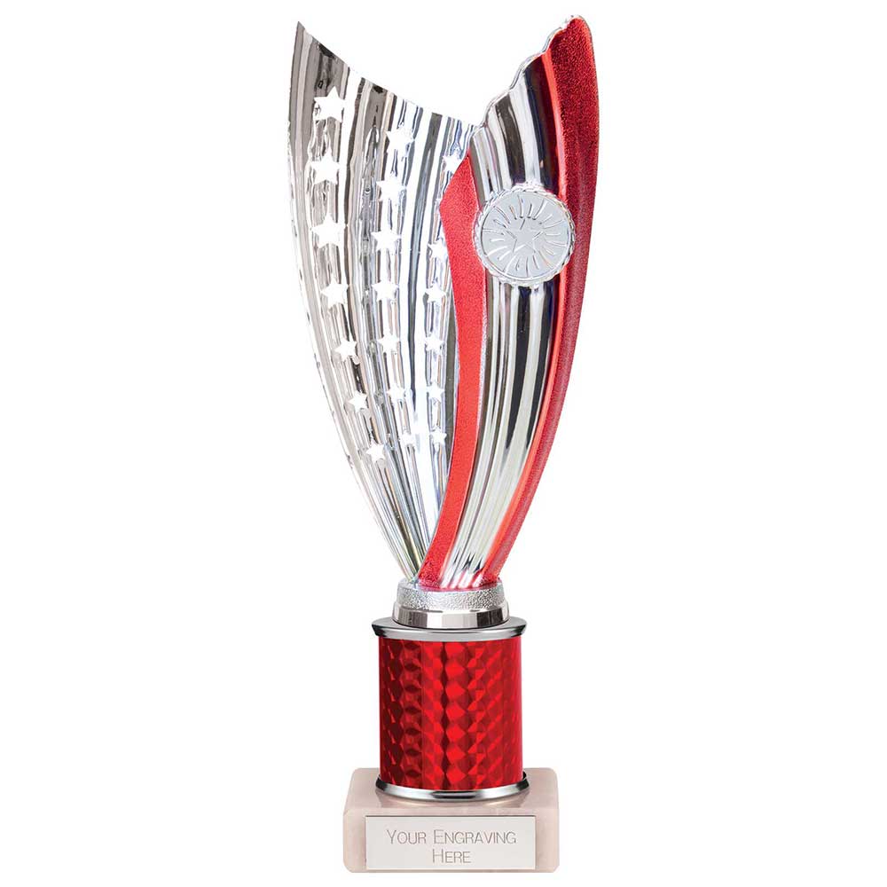 Glamstar Plastic Trophy Red