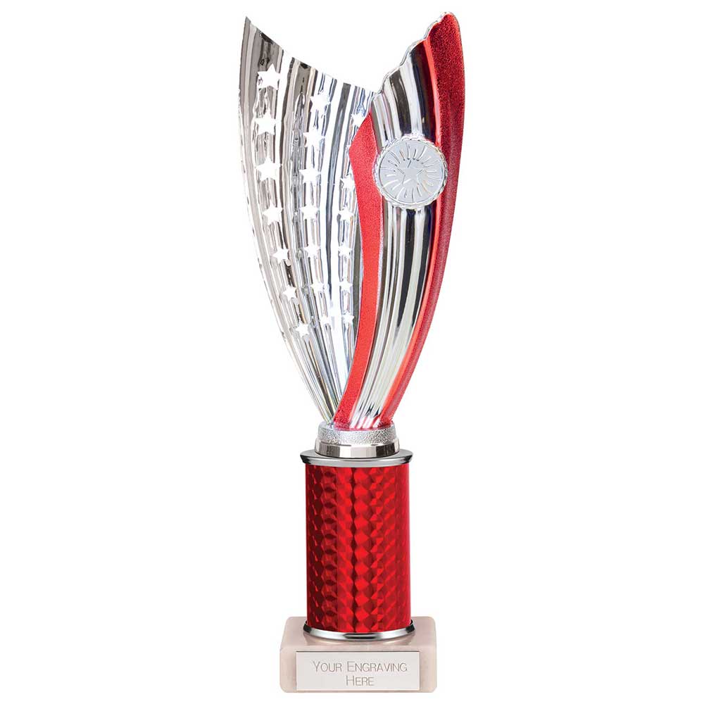 Glamstar Plastic Trophy Red