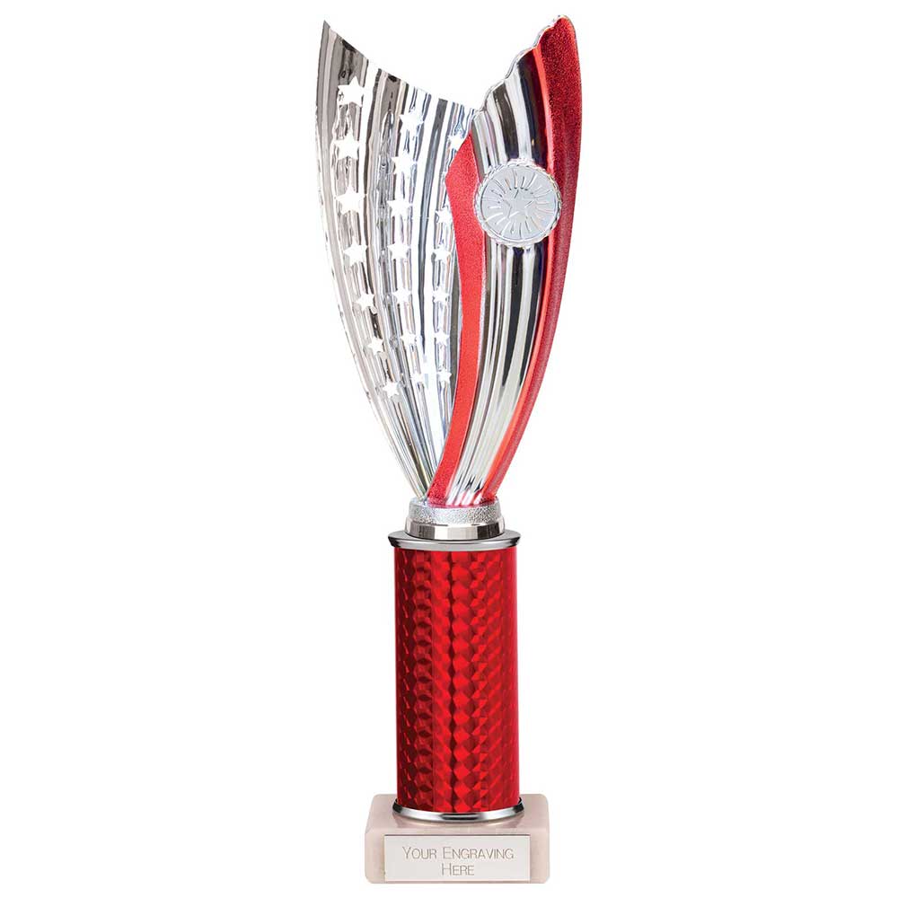 Glamstar Plastic Trophy Red