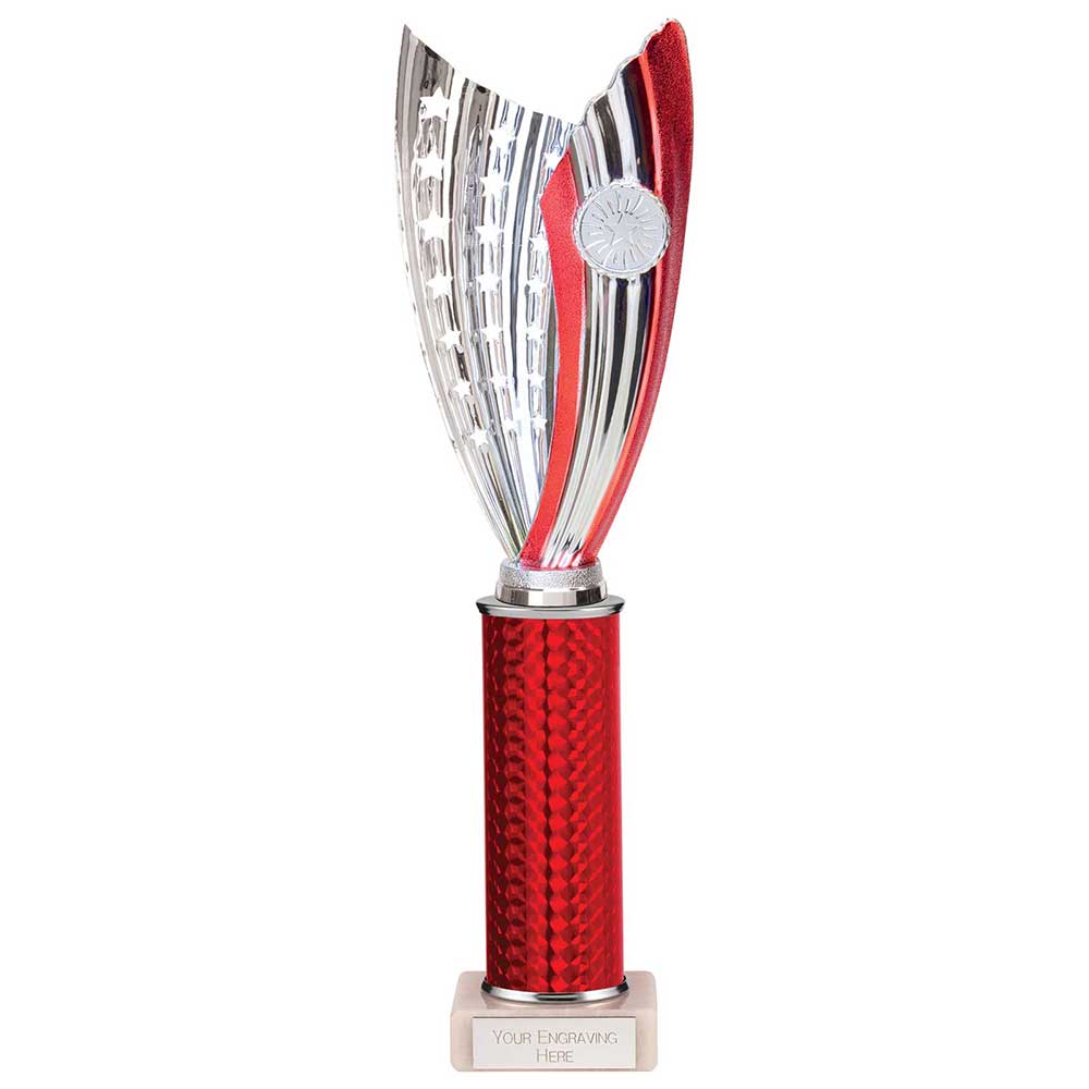 Glamstar Plastic Trophy Red