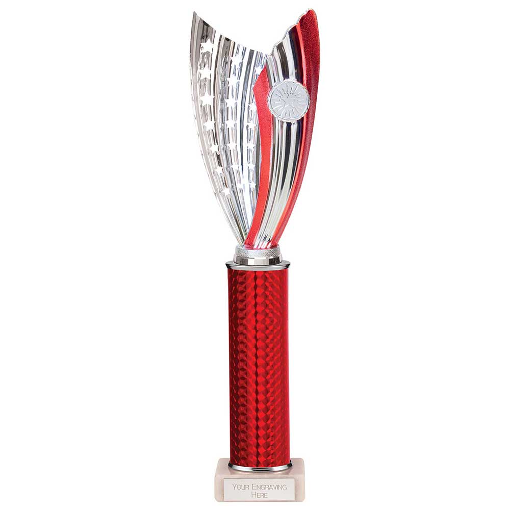 Glamstar Plastic Trophy Red