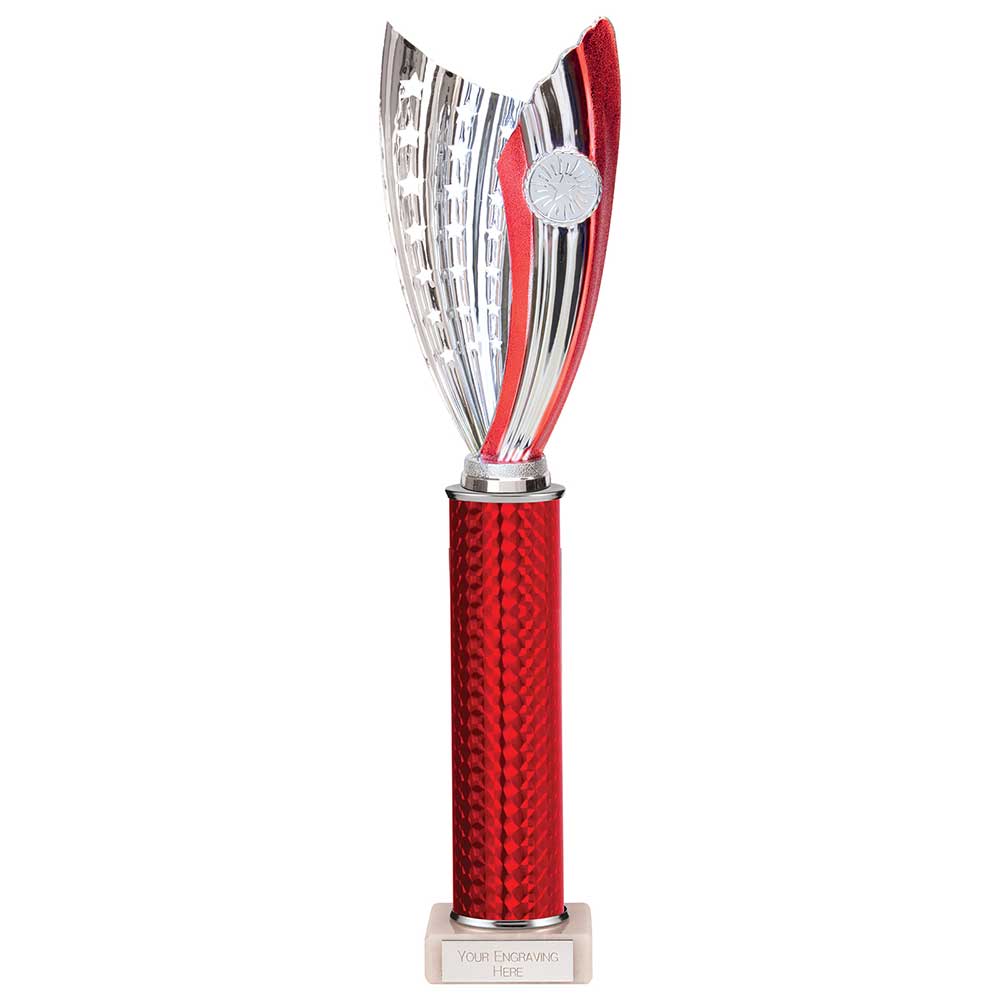Glamstar Plastic Trophy Red