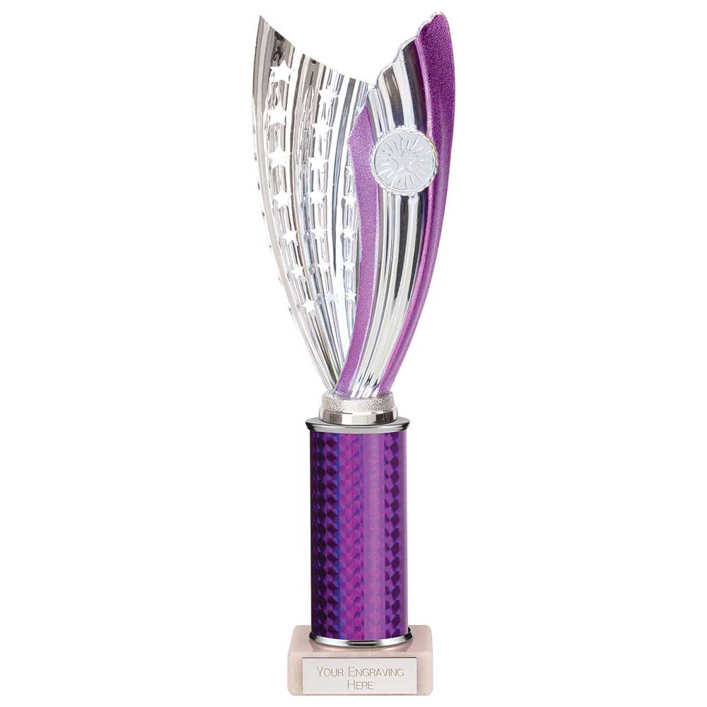 Glamstar Plastic Trophy Purple