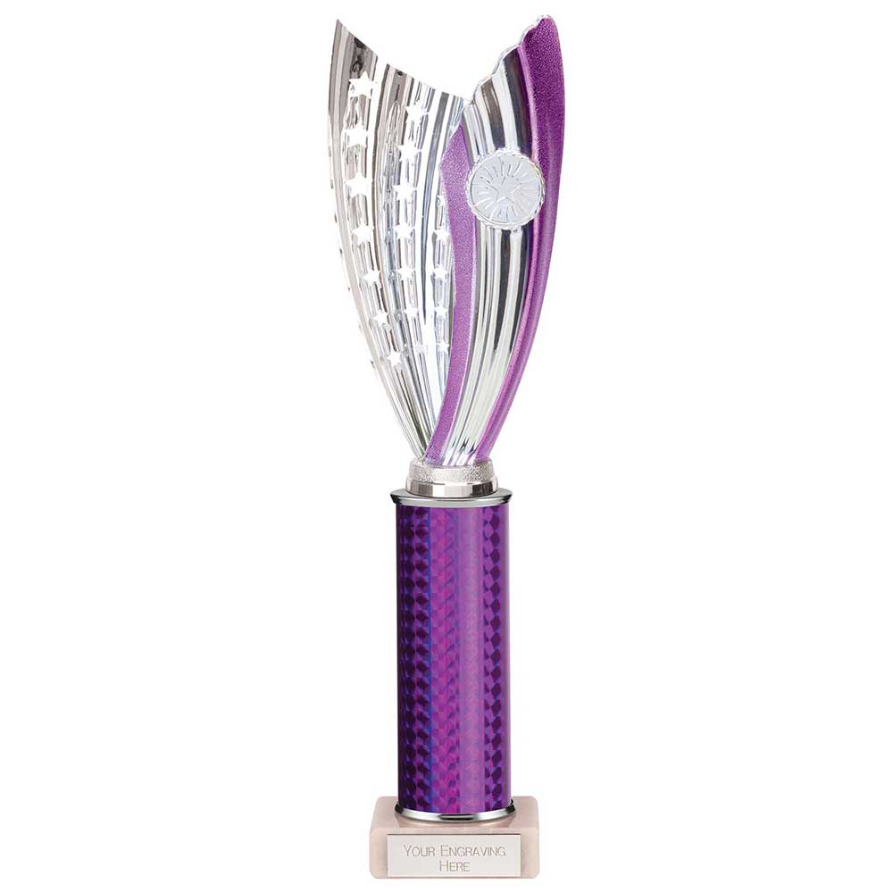 Glamstar Plastic Trophy Purple