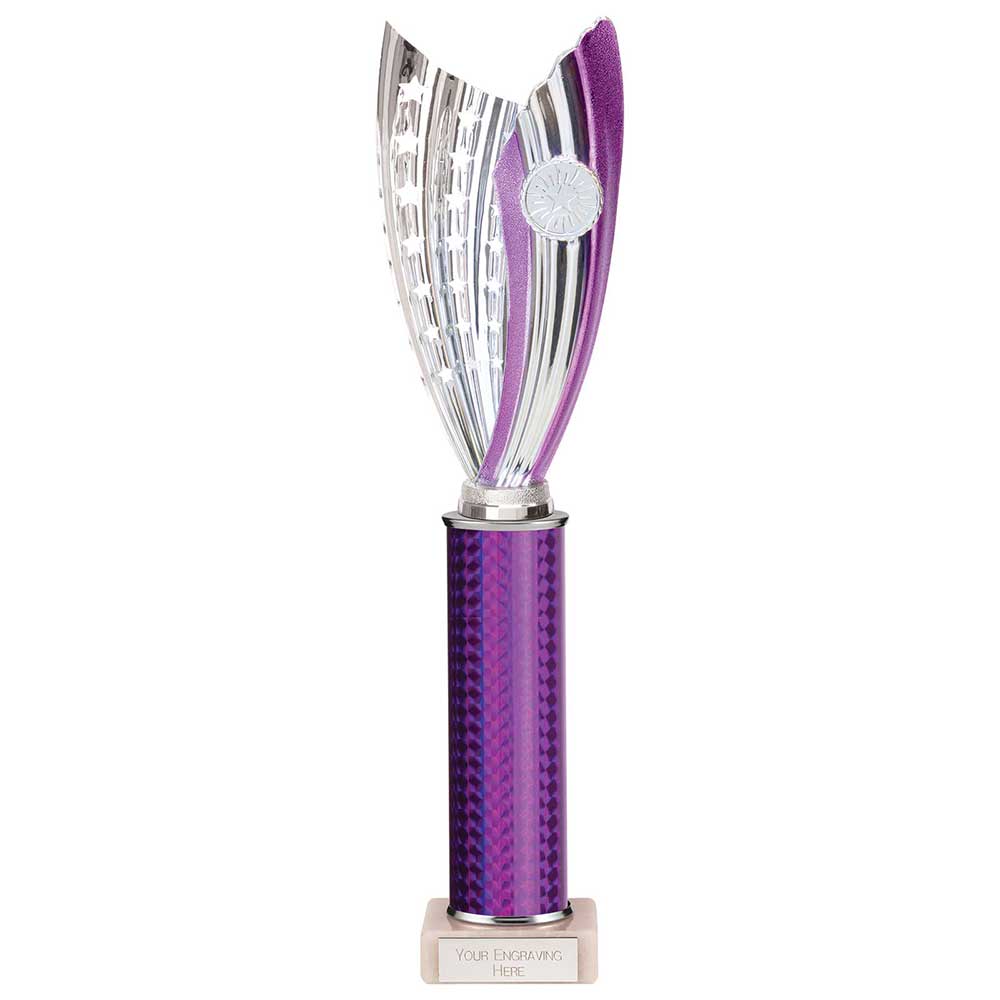 Glamstar Plastic Trophy Purple