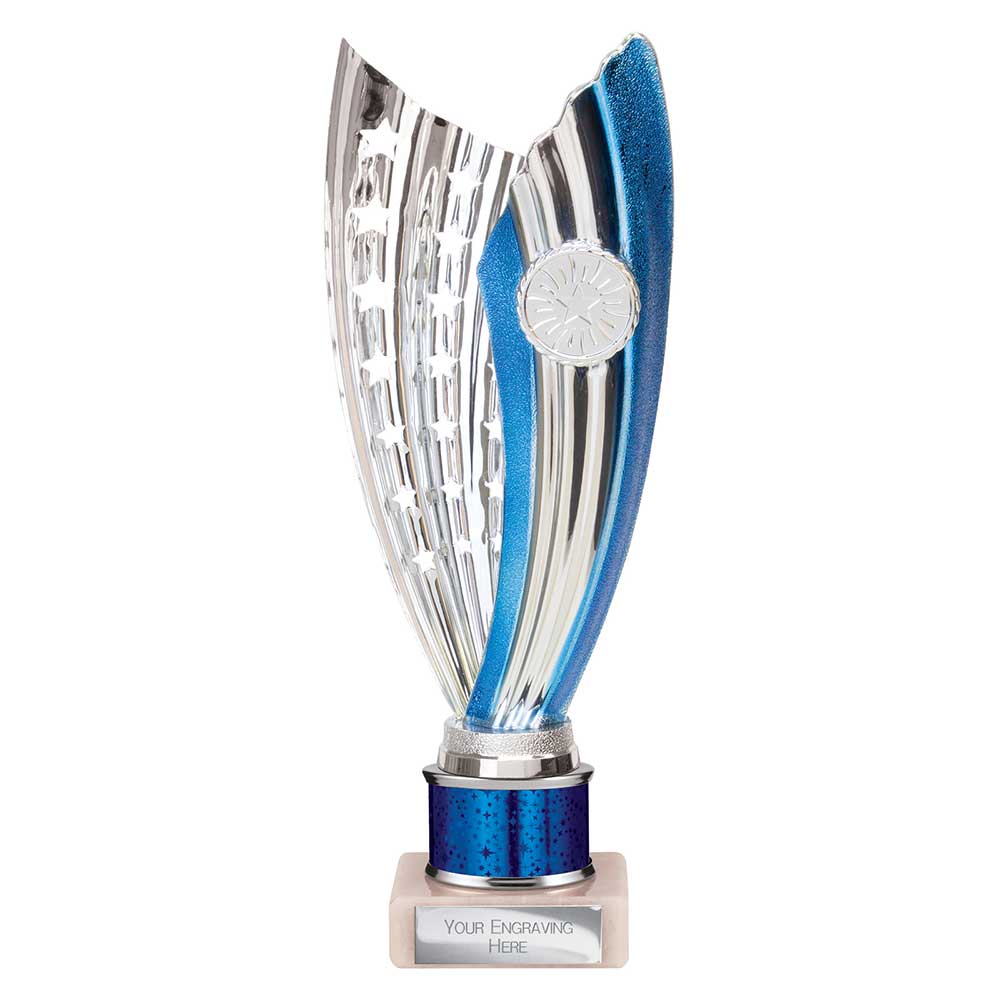 Glamstar Plastic Trophy Blue