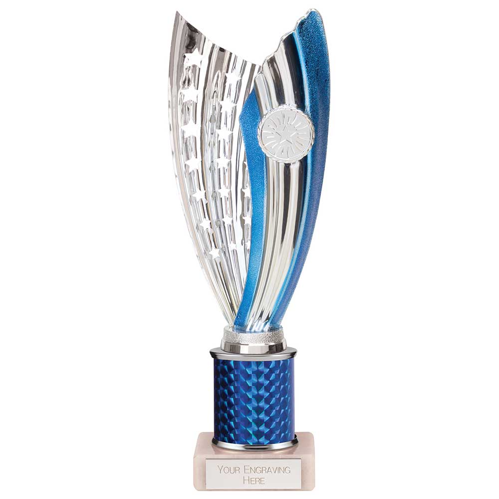 Glamstar Plastic Trophy Blue