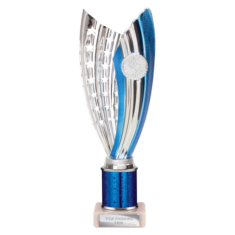 Glamstar Plastic Trophy Blue