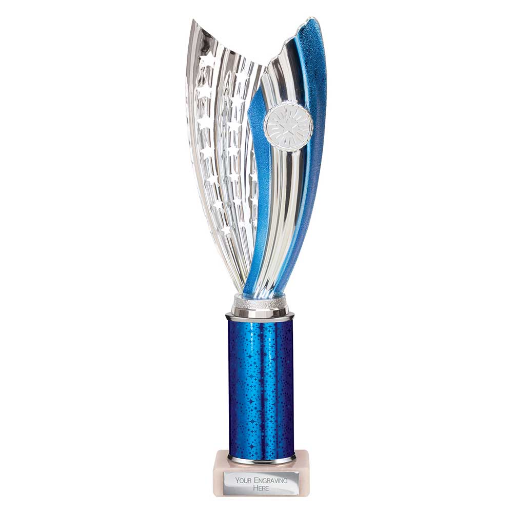 Glamstar Plastic Trophy Blue