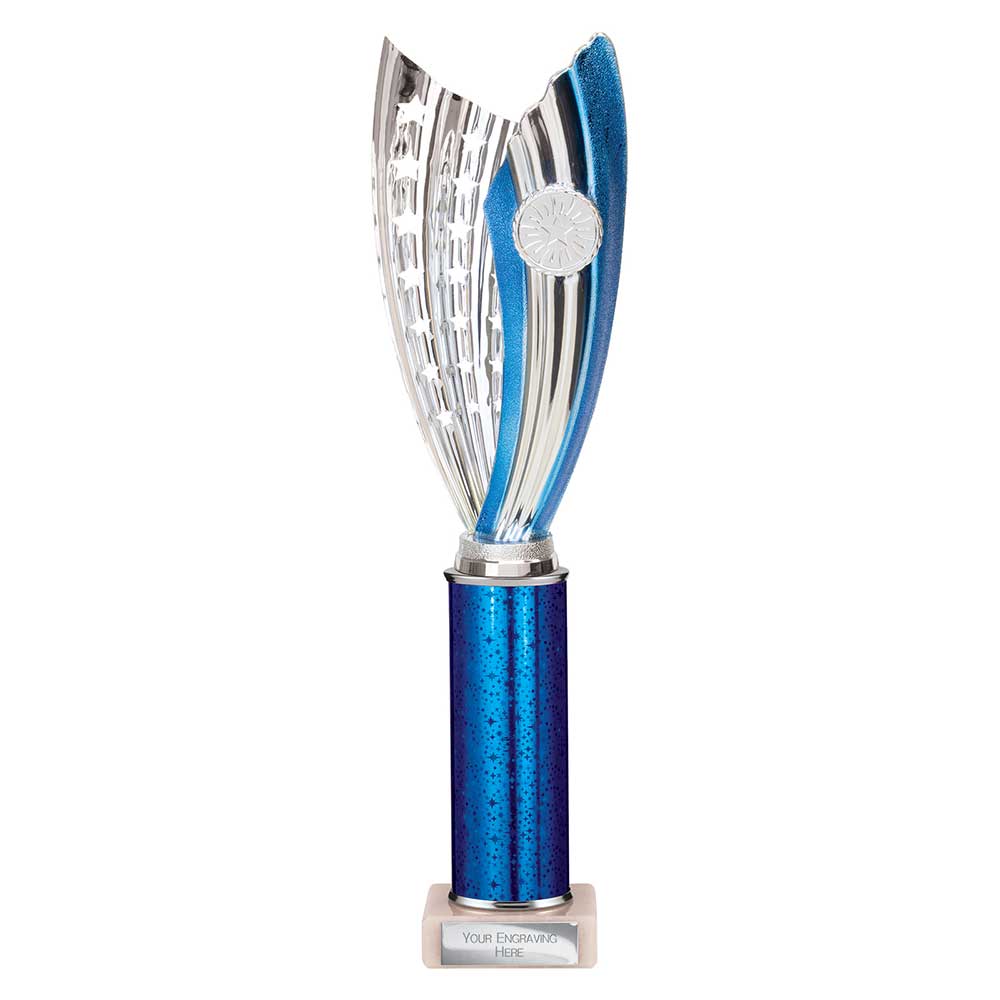 Glamstar Plastic Trophy Blue