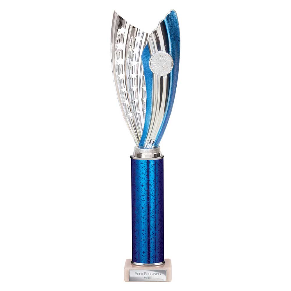 Glamstar Plastic Trophy Blue