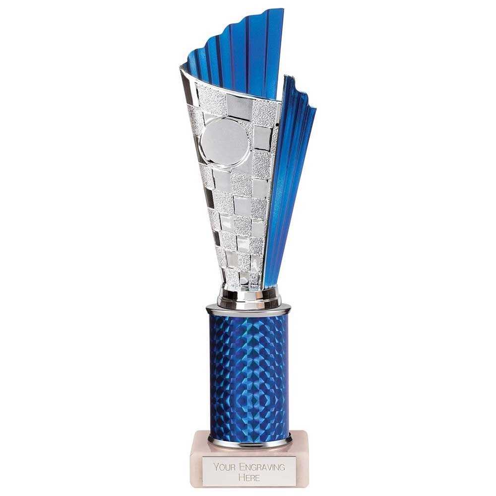 Flash Plastic Trophy Blue