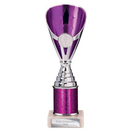 Rising Stars Plastic Trophy Purple