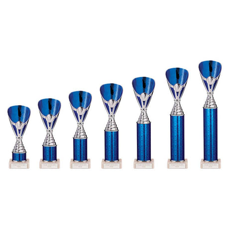 Rising Stars Plastic Trophy Blue - Trophies - Prudhoe Rosettes