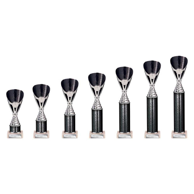 Rising Stars Plastic Trophy Black - Trophies - Prudhoe Rosettes