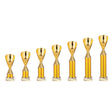 Rising Stars Plastic Trophy Gold - Trophies - Prudhoe Rosettes