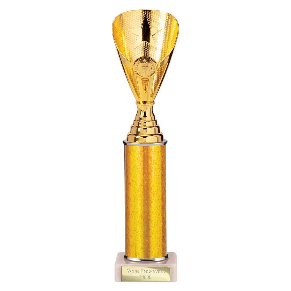 Rising Stars Plastic Trophy Gold