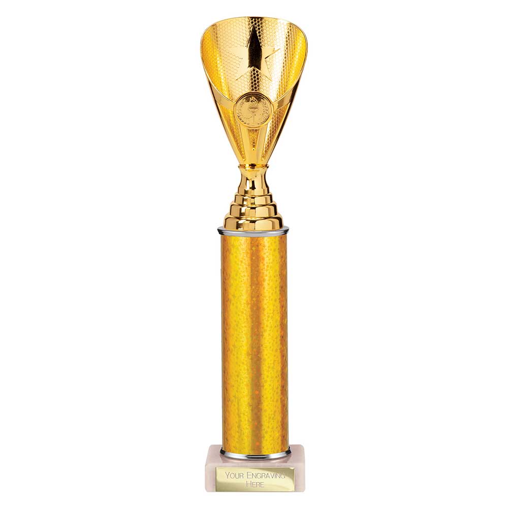 Rising Stars Plastic Trophy Gold