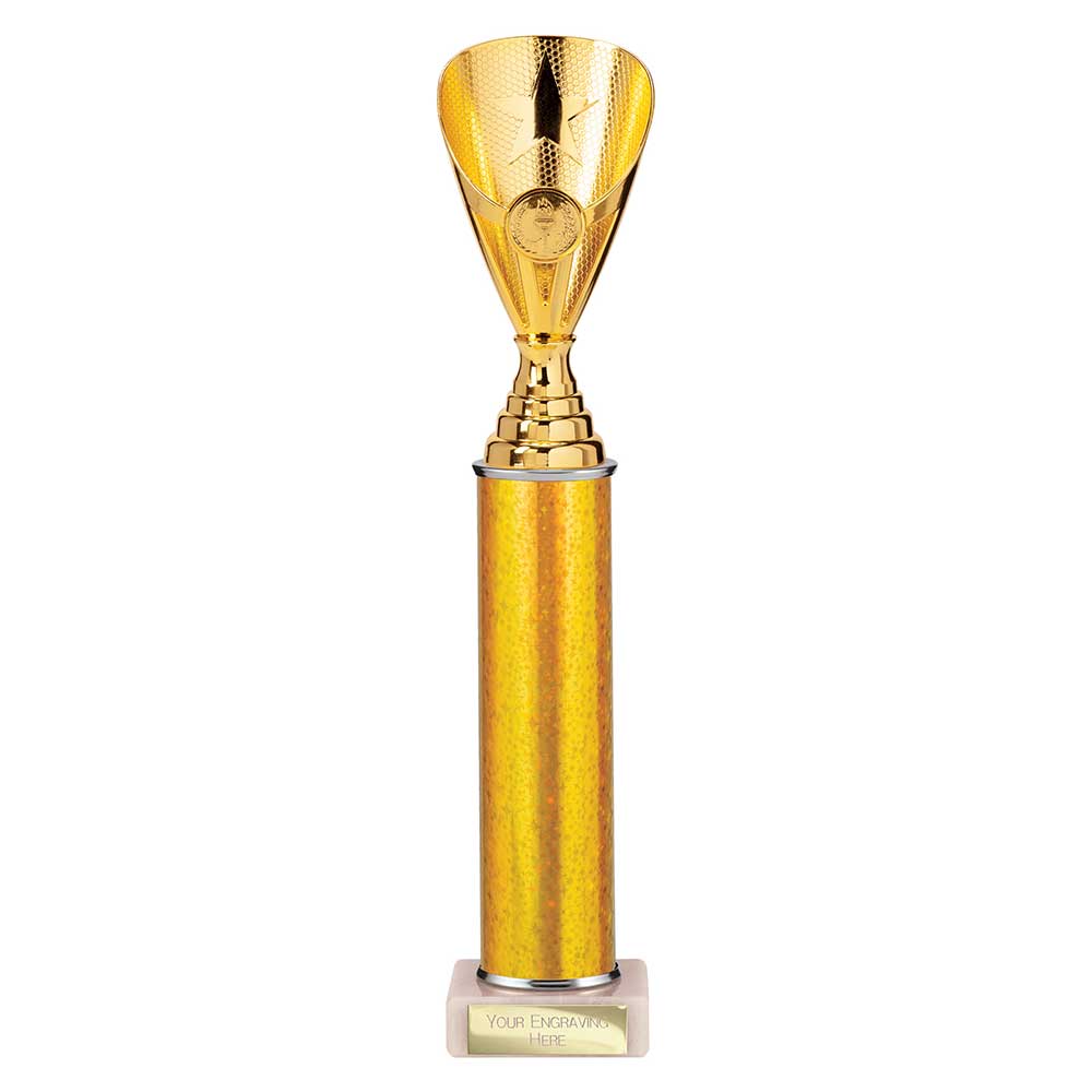 Rising Stars Plastic Trophy Gold