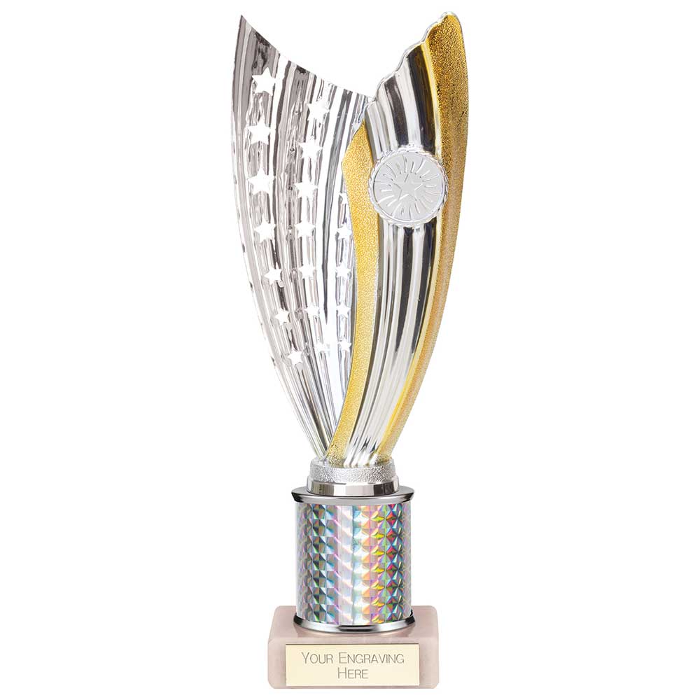 Glamstar Plastic Trophy Silver
