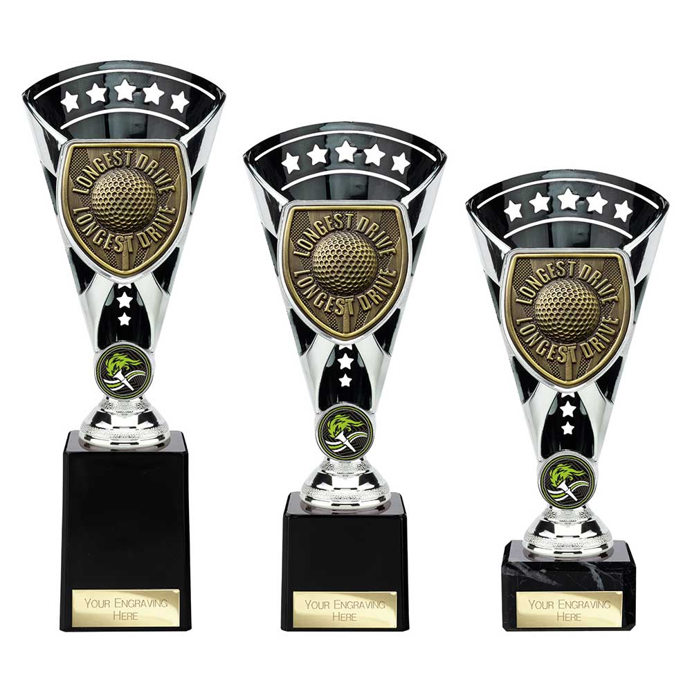 Cobra Star Cup Golf Longest Drive - Trophies - Prudhoe Rosettes
