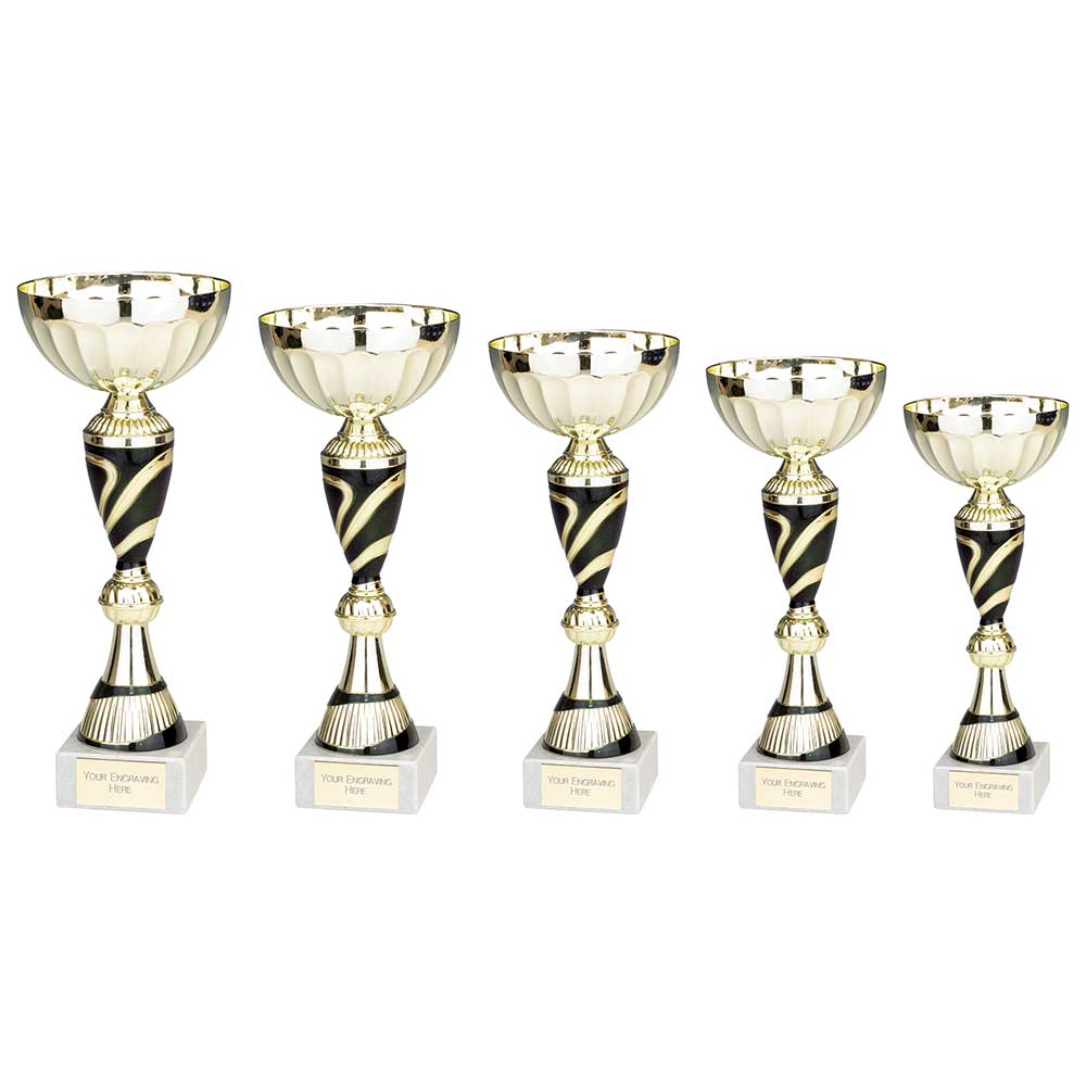 Delta Cup Gold & Black - Trophies - Prudhoe Rosettes