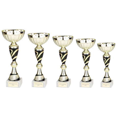 Delta Cup Gold & Black - Trophies - Prudhoe Rosettes
