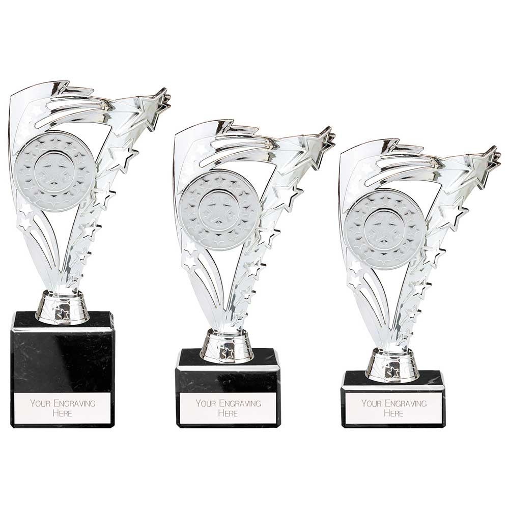 Frenzy Multisport Trophy Silver - Trophies - Prudhoe Rosettes