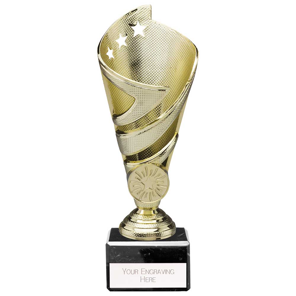 Hurricane Multisport Plastic Cup Gold