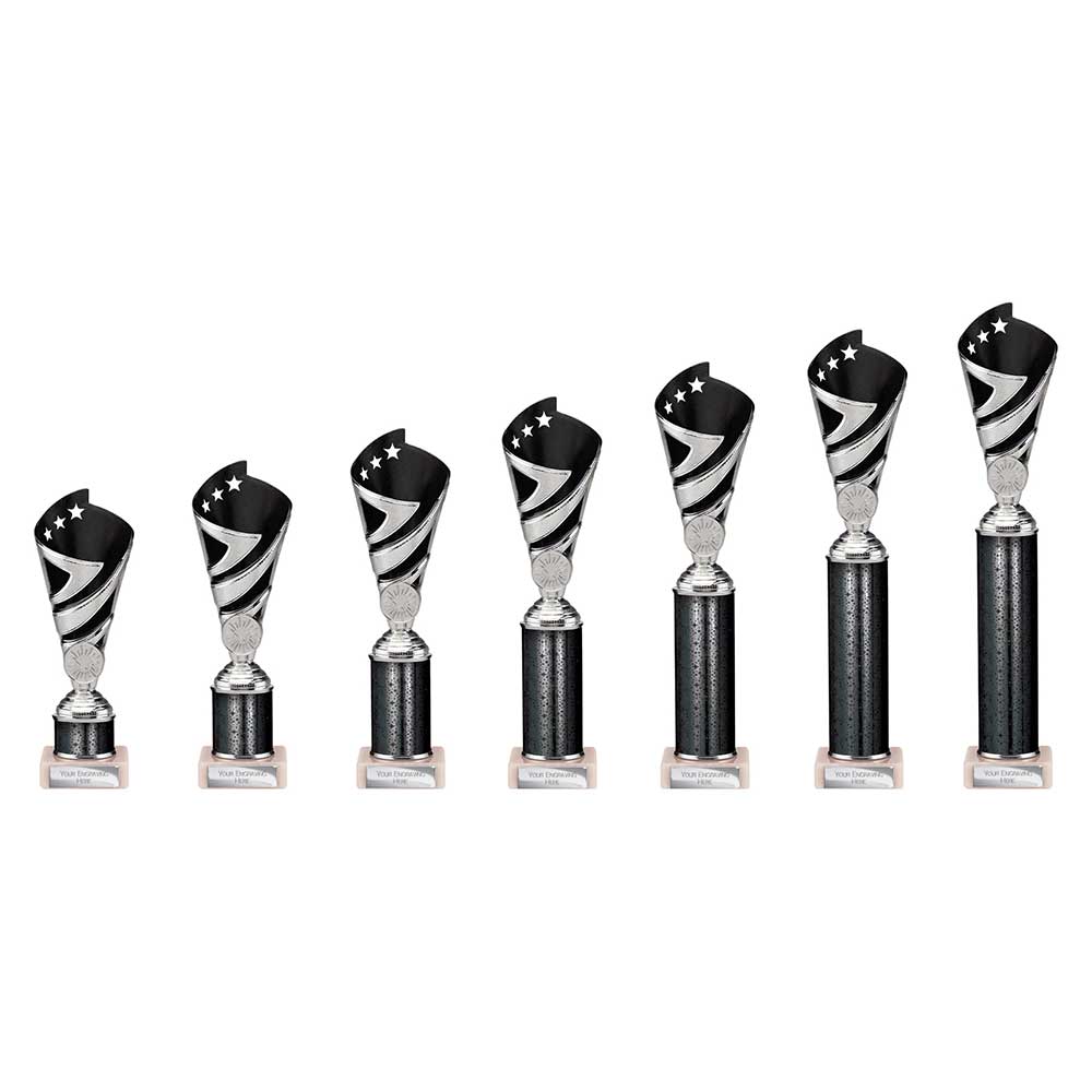 Hurricane Multisport Plastic Tube Cup Si - Trophies - Prudhoe Rosettes