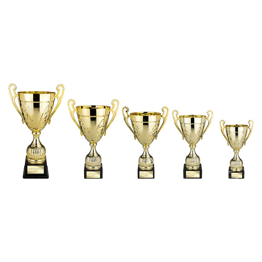 Trojan Cup Gold - Trophies - Prudhoe Rosettes