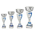 Mystify Cup Silver & Blue - Trophies - Prudhoe Rosettes