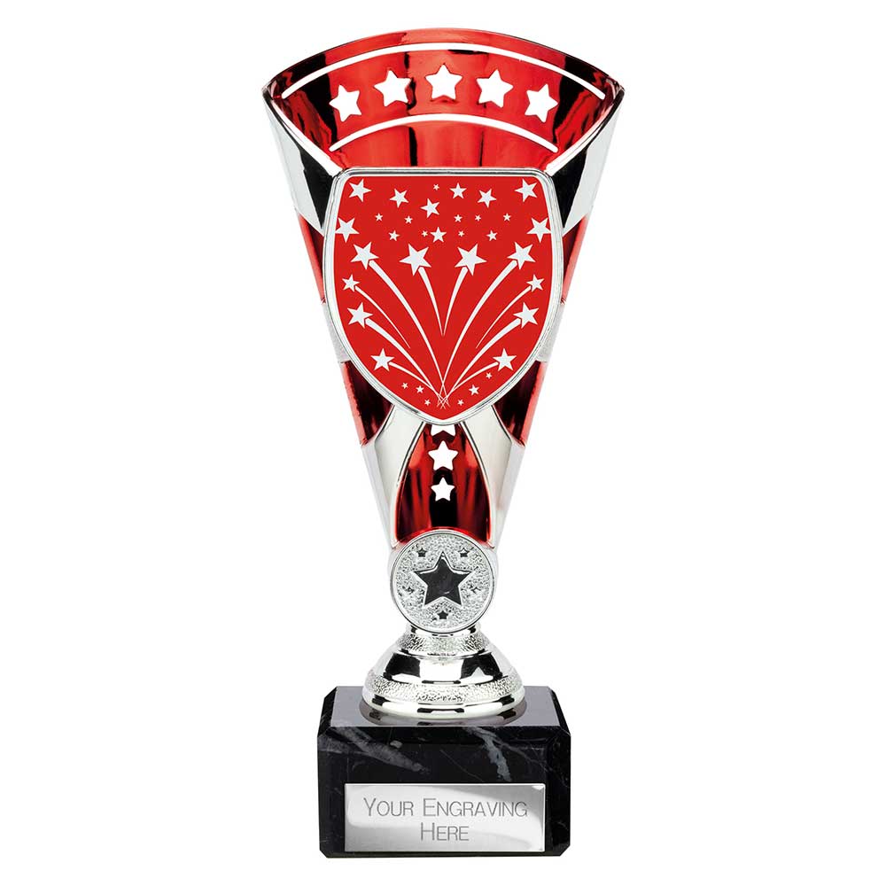 Cobra Star Multisport Cup Silver & Red