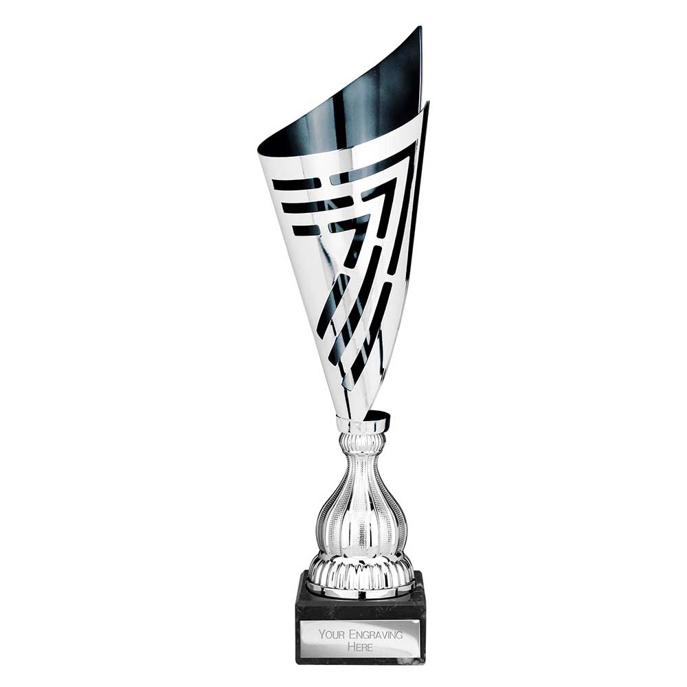 Arrow Laser Trophy Silver & Black
