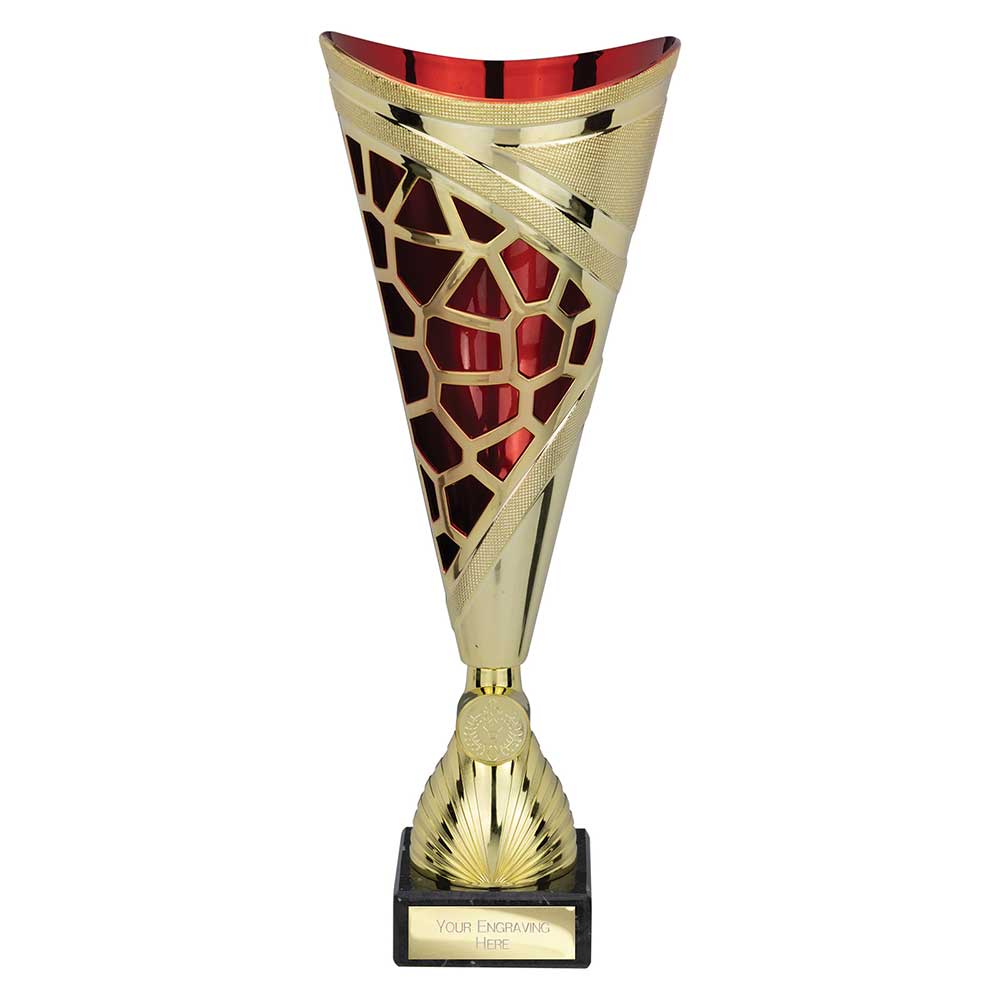 Vivid Trophy Gold & Red
