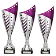 Nebula Trophy Silver & Purple - Trophies - Prudhoe Rosettes