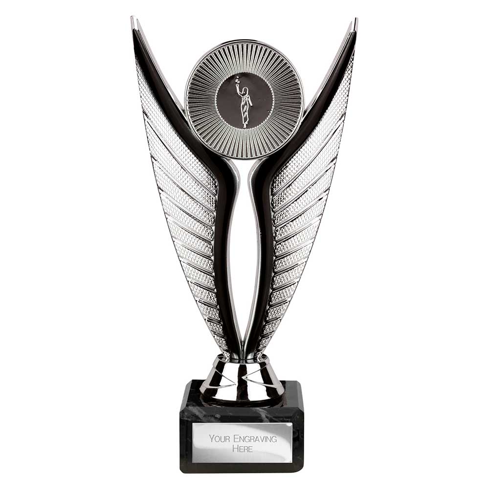 Eagle Trophy Silver & Black