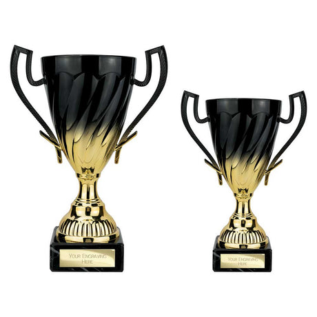 Intrepid Trophy Black & Gold - Trophies - Prudhoe Rosettes