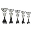 Blade Trophy Silver & Black - Trophies - Prudhoe Rosettes