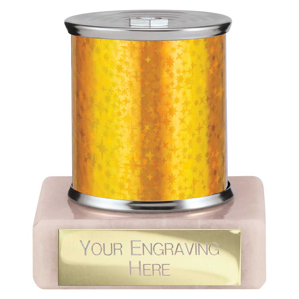 Superstars Tube Trophy Gold