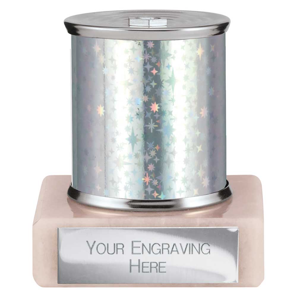Superstars Tube Trophy Silver