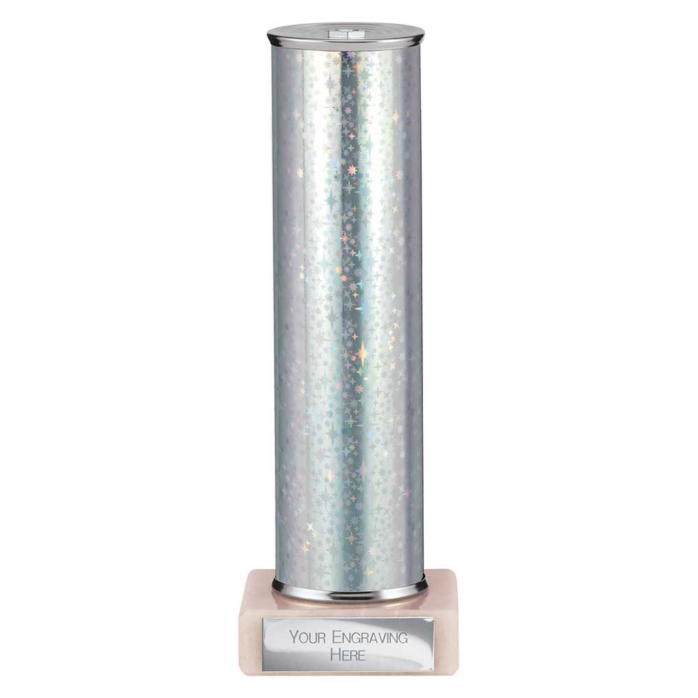 Superstars Tube Trophy Silver