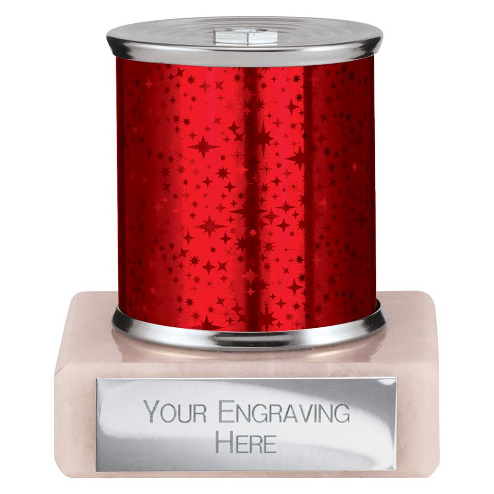 Superstars Tube Trophy Red