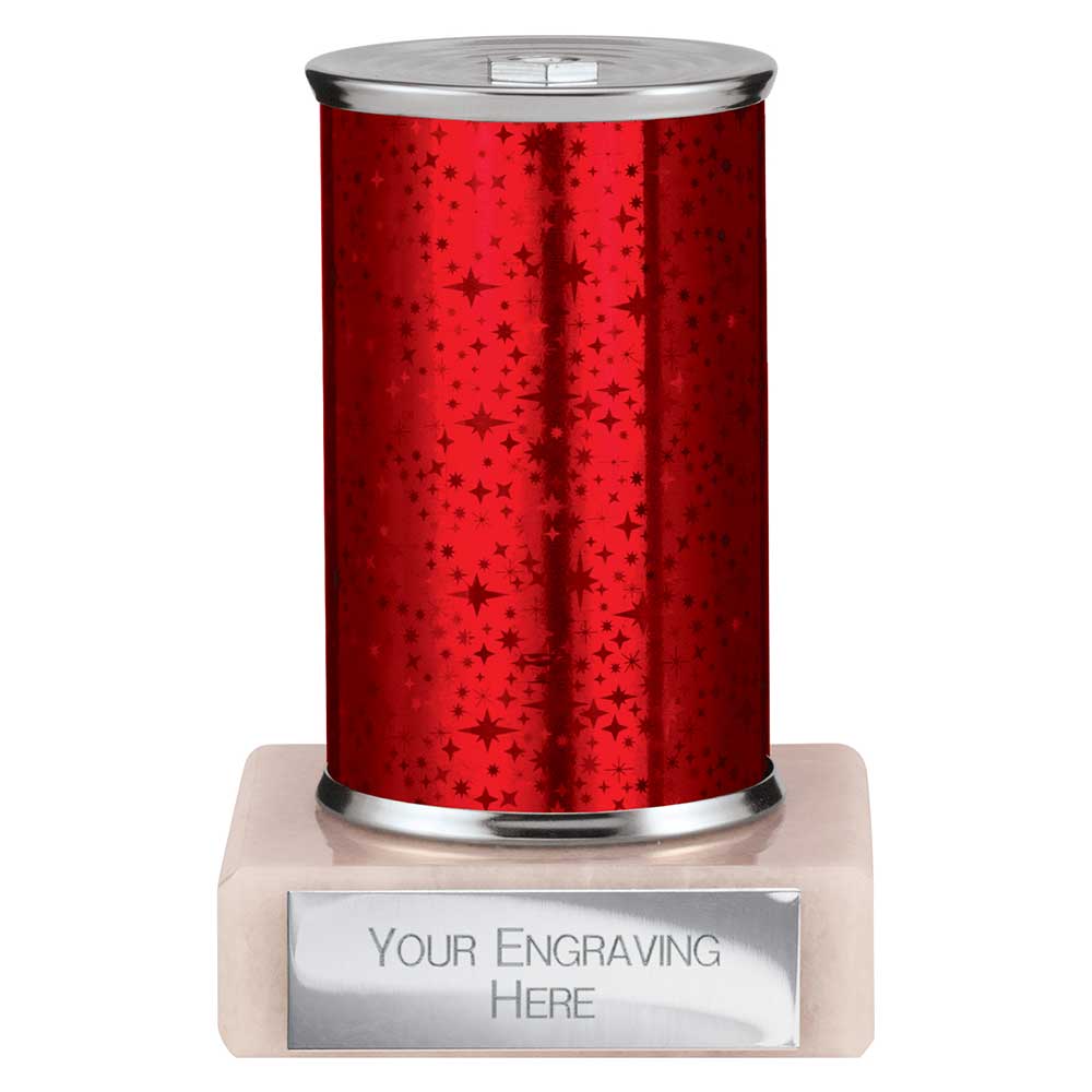 Superstars Tube Trophy Red
