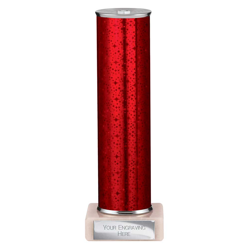 Superstars Tube Trophy Red