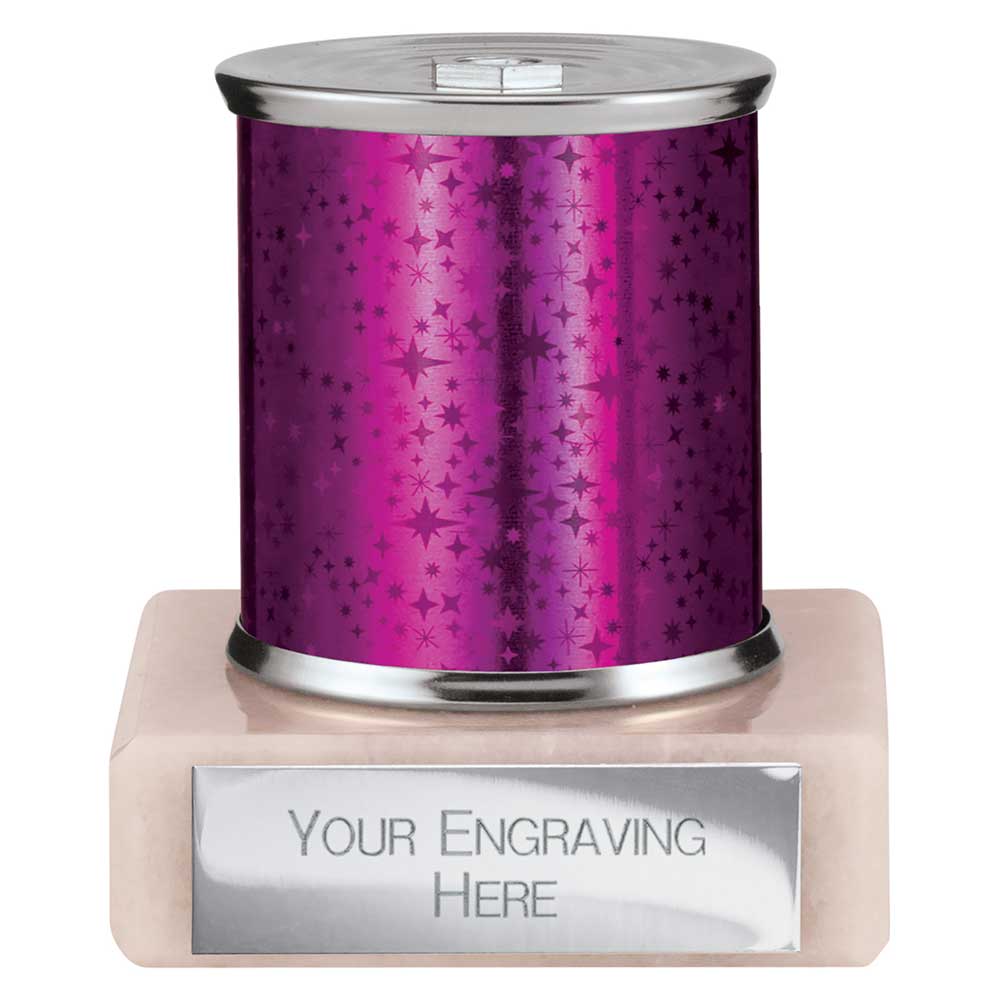Superstars Tube Trophy Purple