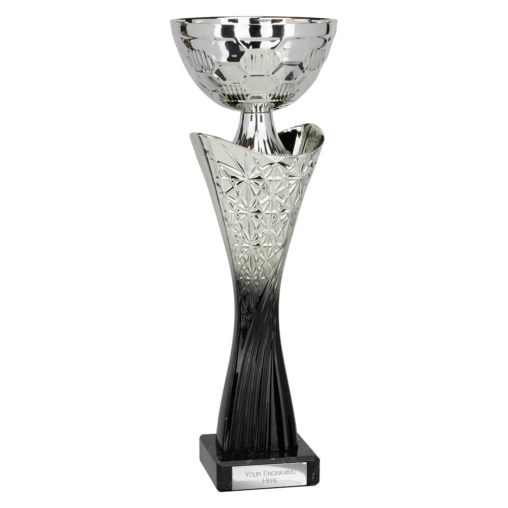 Spark Trophy Silver & Black
