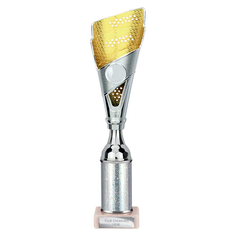 Predator Multisport Tube Trophy Silver & Gold