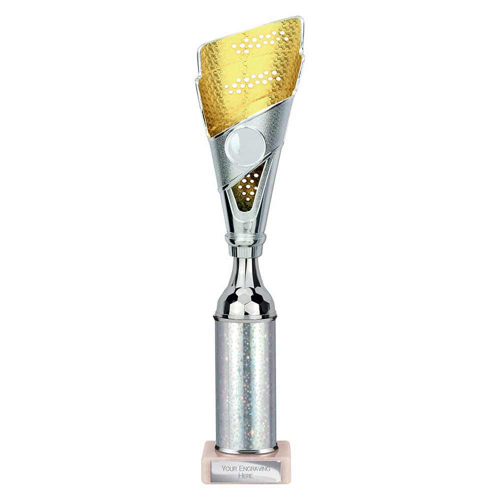 Predator Multisport Tube Trophy Silver & Gold